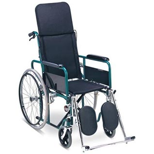 Silla de ruedas reclinable